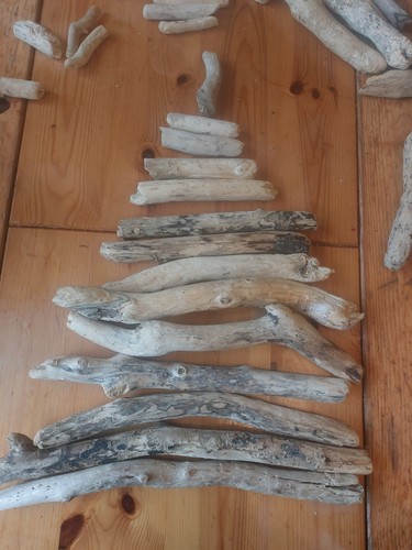Driftwood xmas tree pieces - pieces, for