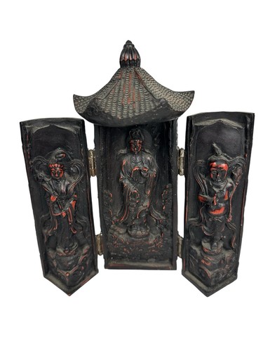 Chinese buddhist shrine - chinese,
