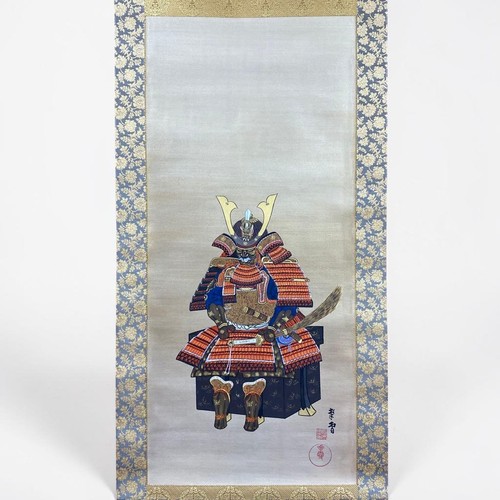 Japanese hanging scroll - japanese, hand
