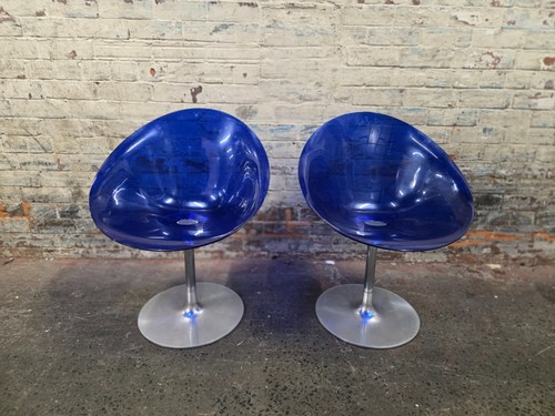 Pair kartell eros swivel - pair, of