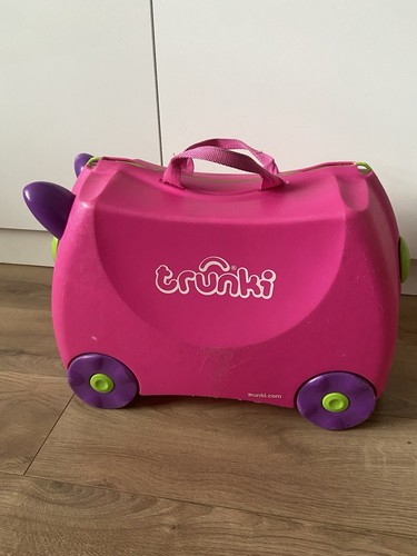 Trunki kids pink - pink, ride-on