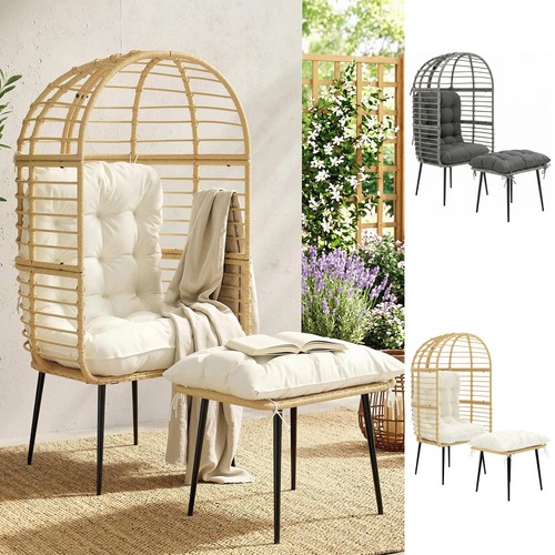 Standing garden egg chair - egg,