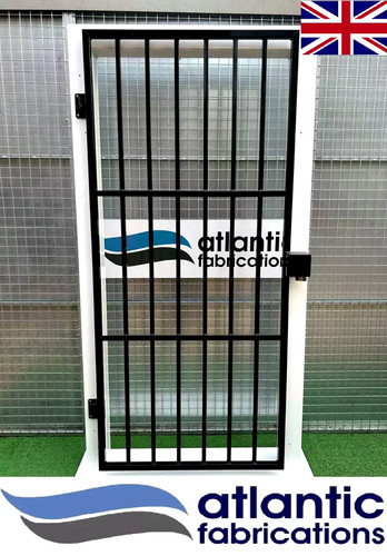Steel security door - steel,