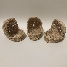 Vintage Woven Wicker Doll