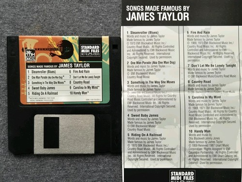 James taylor backing tracks - james,