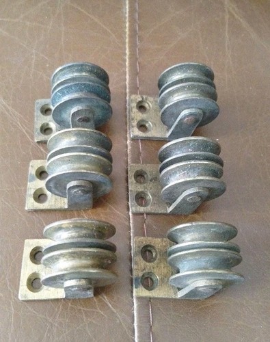Vintage brass double - brass,