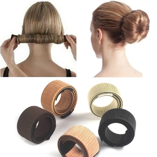 Hair bun maker donut - hair,