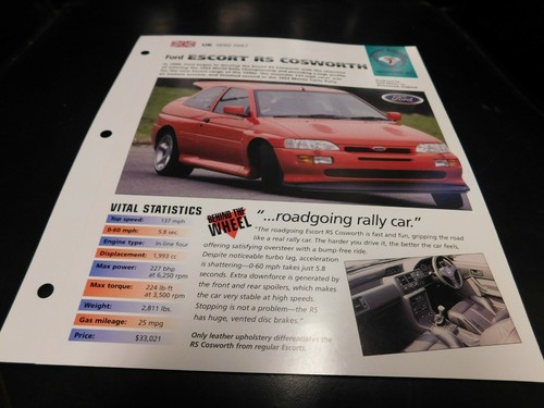 1990 1997 ford - escort, rs