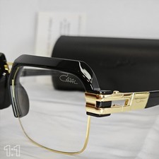 Cazal Half Frame Glasses Clear