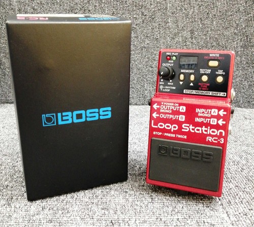 Boss loop station stereo - rc-3,