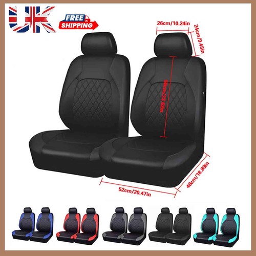 Front fabric car seat cover - seat,