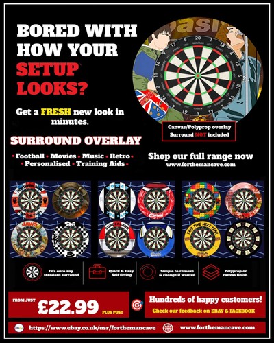 Fully custom dartboard - fully,