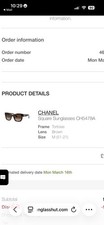 Brand New Sunglasses Chanel