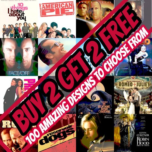 90s classic film posters - film,