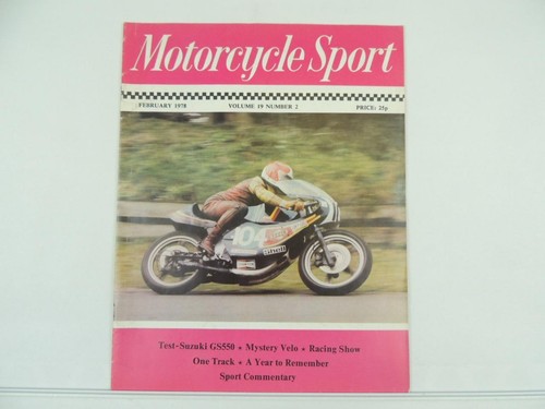 Vintage feb 1978 motorcycle - 1978,
