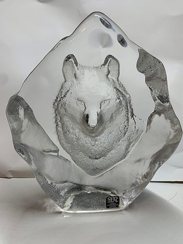 Mats jonasson crystal - crystal, wolf