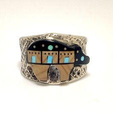 Tufa Cast Native American Bear