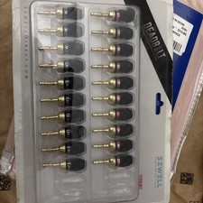 SEWELL DEADBOLT FAST LOCK BANANA PLUGS -10 PAIRS (New Open Box SW-29863-12 462