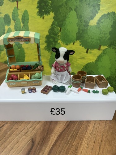 Sylvanian families farm shop - sylvanian,