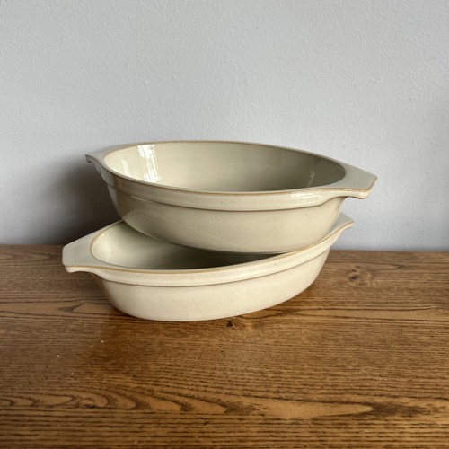 Denby linen small gratin - denby,