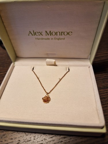 Alex monroe rose gold plated