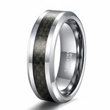 Tungsten Carbide Ring Carbon