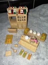 Sylvanian Families Village Shop Grocery Store Bundle Vintage  Bottles Food