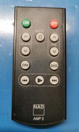 Nad amp3 remote control - nad, control.