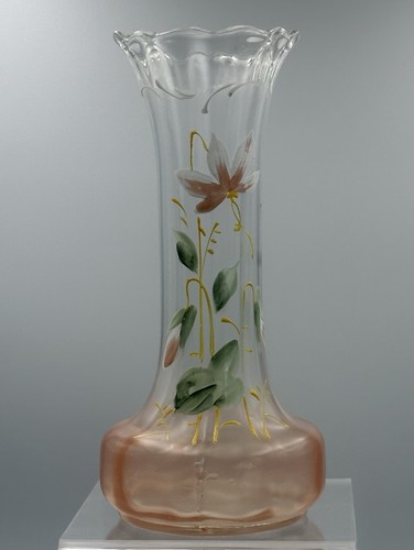 Victorian hand painted glass - victorian,