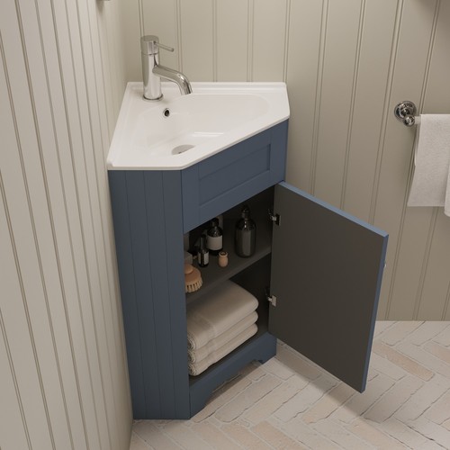 580mm blue corner - blue,