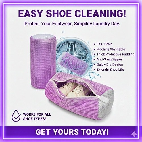 Shoe washing machine bag - shoe,