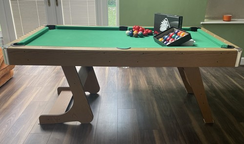 6ft 3ft folding snooker - 6ft,