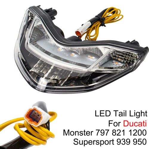Led tail light for - light, ducati