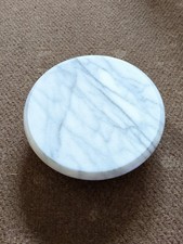VINTAGE ROUND GREY MARBLE