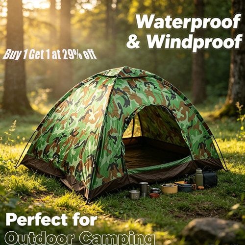 Large person camping tent - person,