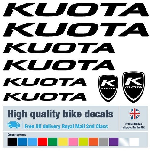 Kuota new bike labels - bike,