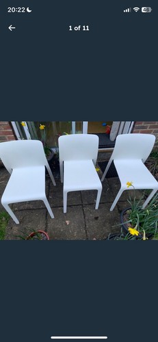 Magis first chairs - x3, white