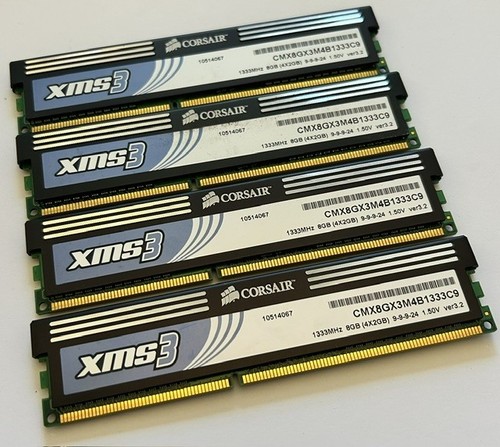8gb corsair xms3 - 8gb, (4x2gb)