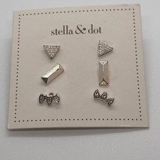 Stella & Dot Earrings Set of 3
