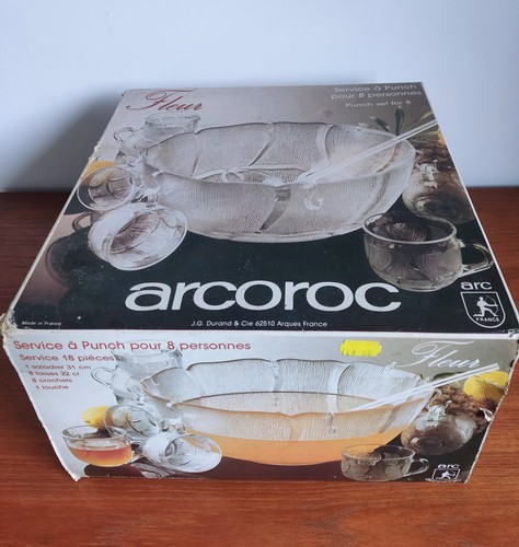 Arcoroc france vintage 1970s - france,