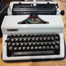 Vintage Erika 155 105 127 170 Portable Manual Typewriter Made In West Germany