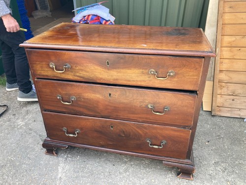 Wooden chest drawers - wooden, vintage