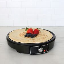 1000W Electric Crepe & Pancake Maker Non Stick 30cm Cooking Plate with Utensils
