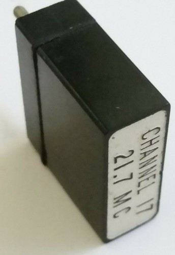 Channel mc crystal and - channel, 21.7