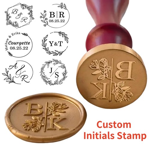 Custom initials wax - wax, seal
