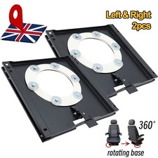 2x Seat Swivel Base For Fiat
