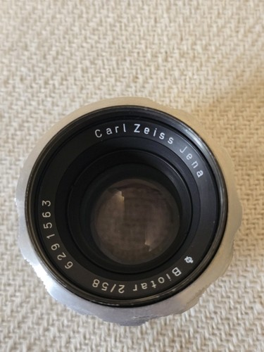Carl zeiss jena biotar 58mm - zeiss,