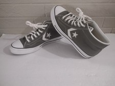 Size 10.5 - Converse Star Player 76 Suede Mid Cave Green Canvas Material 