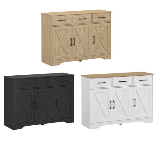 Wooden farmhouse sideboard - wooden,
