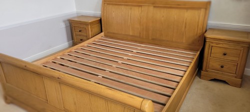 Oak superking sleigh - oak, 2